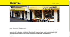 Desktop Screenshot of pietvonk.nl